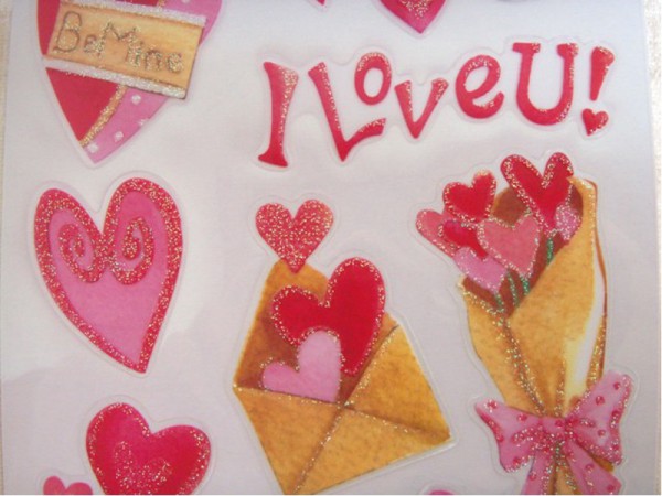 Epoxy Sticker "Love"
