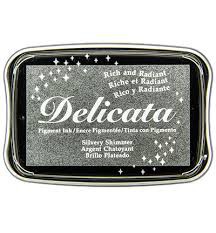 Delicata Stempelkissen - Silber