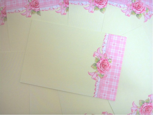 Carol Wilson Designpapier "Rose"