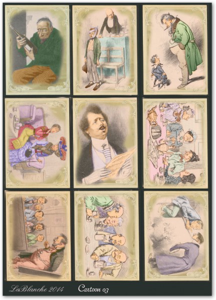 Keramikpapier "Cartoon III"