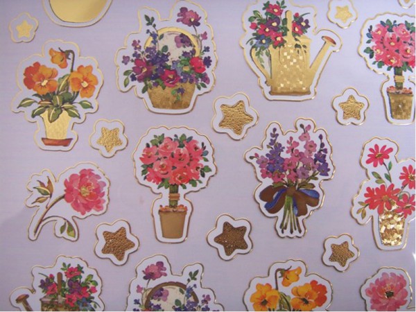 Foliensticker Blumen