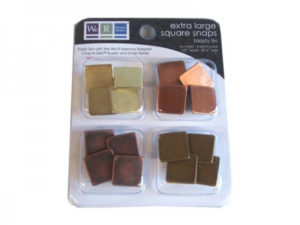 Snaps - Extra Large Square Toasty Tin