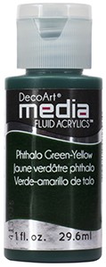 Media Fluid Acrylics - Phthalo Green-Yellow
