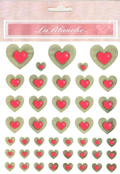 Foliensticker Herzen