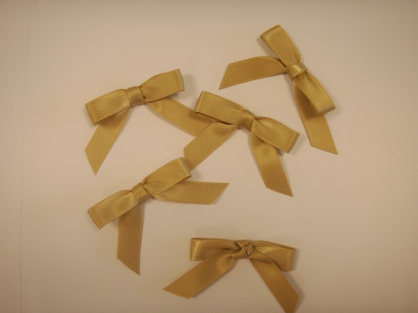 Satinschleifen - Gold 2