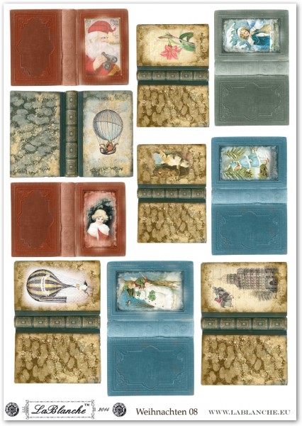 Keramikpapier "Weihnachten VIII"
