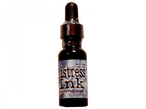 Distress Ink Nachfüllflasche - Weathered Wood