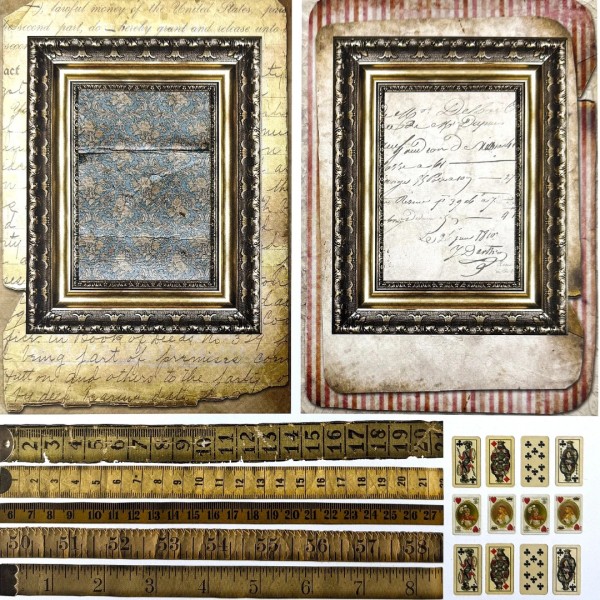 Designpapier "Grunge" 3