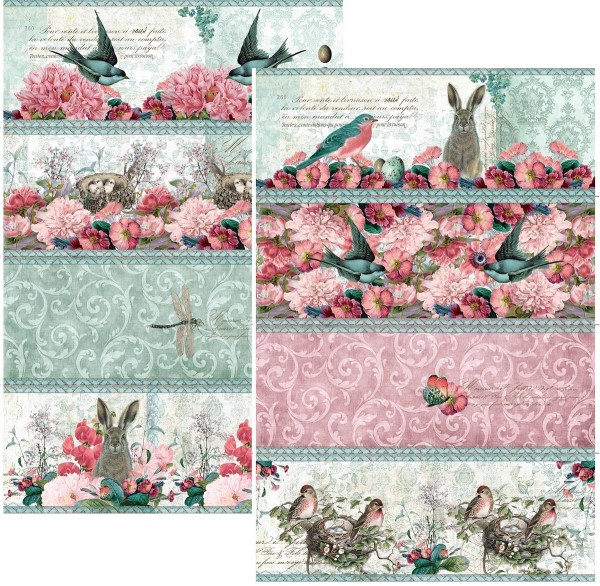 Schrumpfbanderolen für Gänseeier "Ostern 2021" 8 Stück