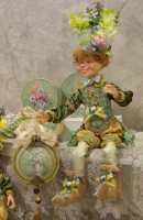 Vorschau: Ornamentaufhänger mit Gold-Quaste Vorschau: Ornamentaufhänger mit Gold-Quaste