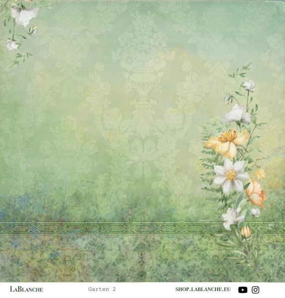 Designpapier "Spring Garden" 2
