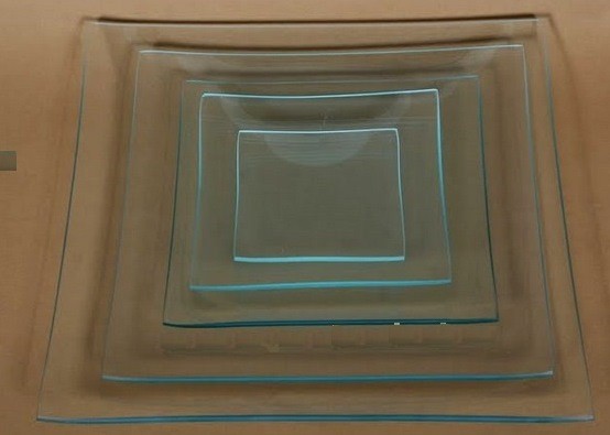 Glasteller 20 x 20 cm