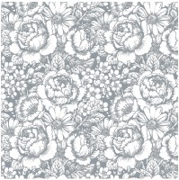 Gold-Bügelmotiv Blüten Gold-Bügelmotiv Blüten