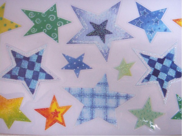 Epoxy Sticker "Sterne"