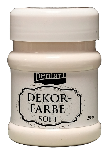 Dekor-Farbe chalky - weiß (230 ml)
