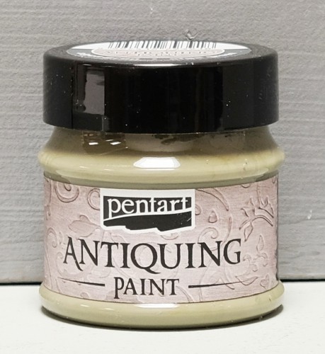 Antiquing Paint - Cremiges Grün - 50 ml  Spezialfarben  Farben  Mixed Media  LaBlanche Webshop