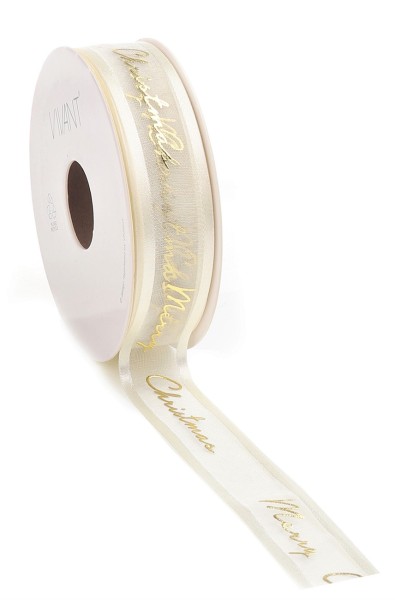 Dekoband "Prego" creme / V5013.02522.70