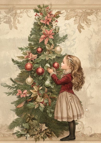 Reispapier "Weihnachten 2025" 5