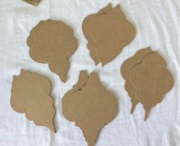 Set MDF-Ornamente - Groß LB-MDF673 Set MDF-Ornamente - Groß LB-MDF673