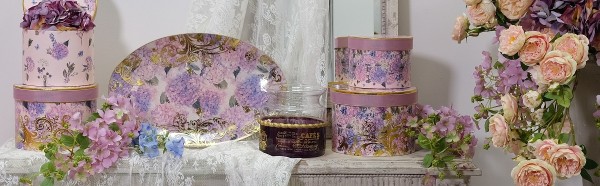 Decoupagepapier "Hortensie" 3