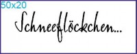 Stempel "Schneeflöckchen..." Stempel "Schneeflöckchen..."