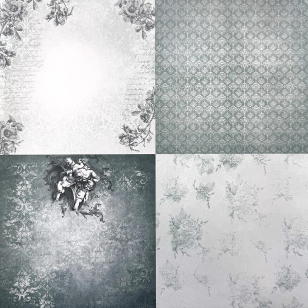 Designpapier "Antique Roses" 3