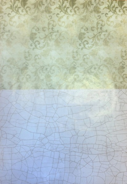 Decoupagepapier "Ornamente und Krakel"