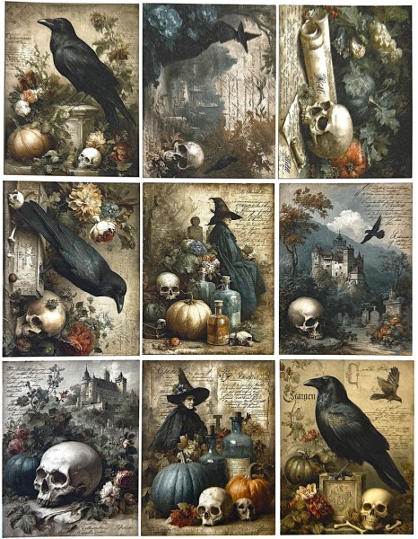 Natural Papier - Halloween 25' - Bilder