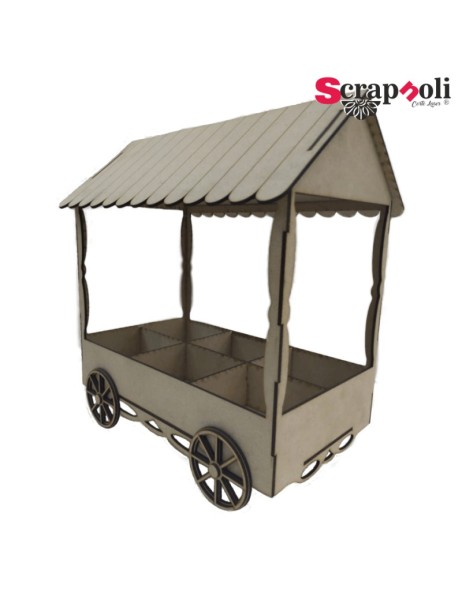Süßigkeiten Wagen "Candy Cart" - 40cm SM3S006A