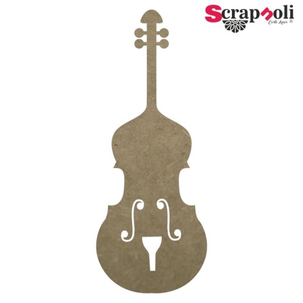 MDF Geige - 20 cm SSML689D