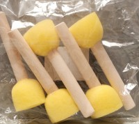 Schwamm-Stupfpinsel Schwamm-Stupfpinsel