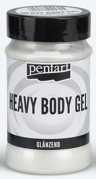 Heavy Body Gel Perlenweiß, Glänzend