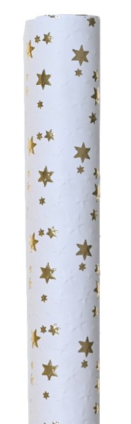 Geschenkpapier "Sterne" - creme