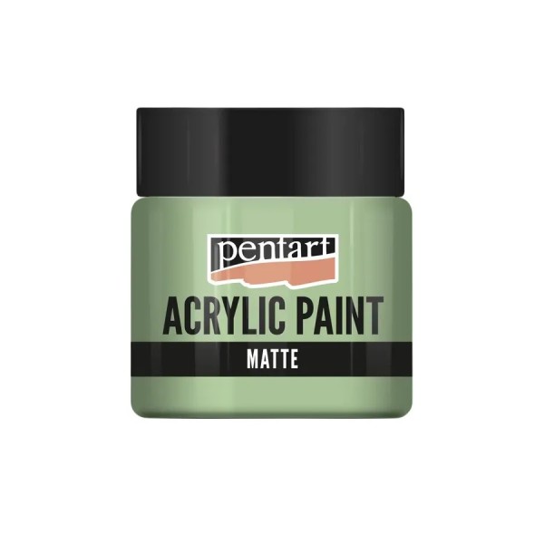 Acryl Farbe Matt - Vintage Grün 50ml