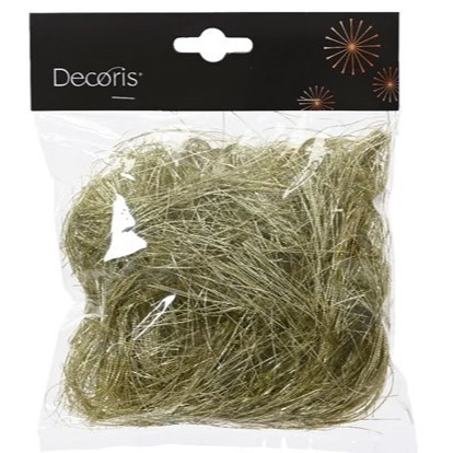 PVC Fäden ca. 20g. - Gold K420746