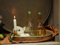 Vorschau: Ornamentaufhänger mit Gold-Quaste Vorschau: Ornamentaufhänger mit Gold-Quaste