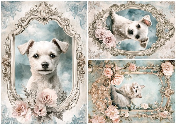 Reispapier Pets