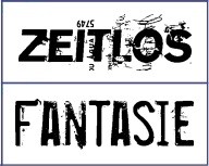 Stempel "Zeitlos" (2 St.) Stempel "Zeitlos" (2 St.)