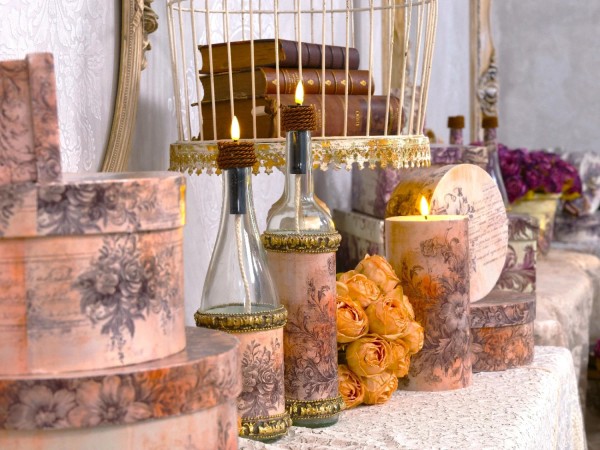 Decoupagepapier "Vintage Background" 2