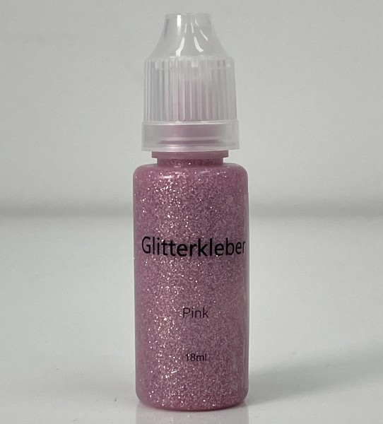 Glitterkleber Pink 18ml