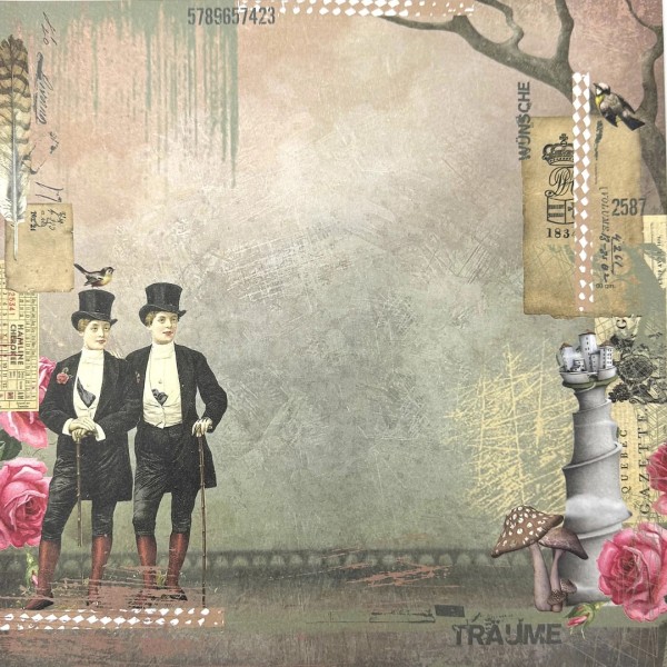 Designpapier "Fantasy" 2