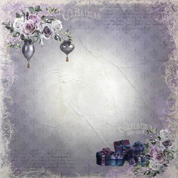Designpapier "Boho Christmas" 3