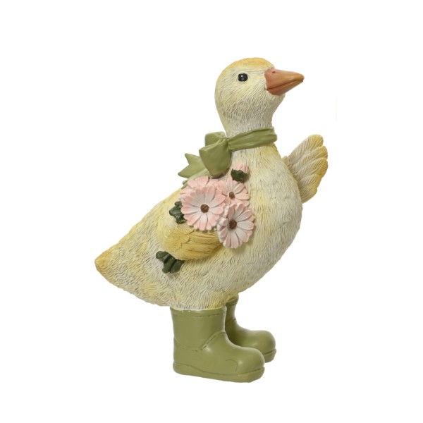 Entenküken mit Strauß - 15,5cm K874222-a