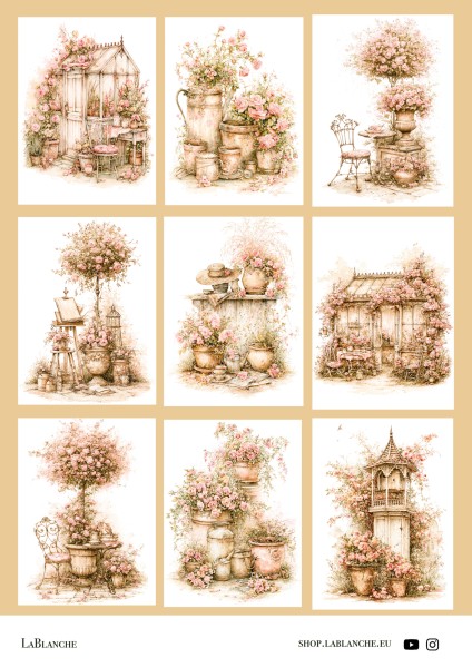 Naturalpapier "Garden" NP055