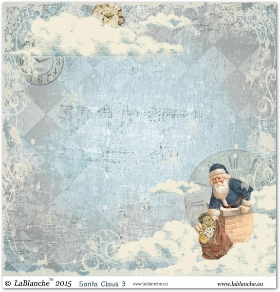 Designpapier "Santa Claus" 3