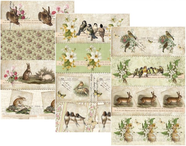 Schrumpfbanderolen für Ostereier "Ostern 2020" 12 Stück