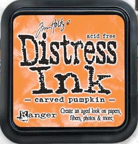 Distress Ink - Carved Pumpkin
