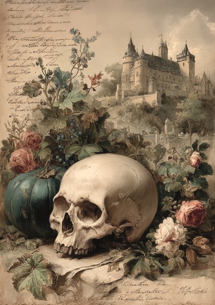 Reispapier "Halloween 25" 1