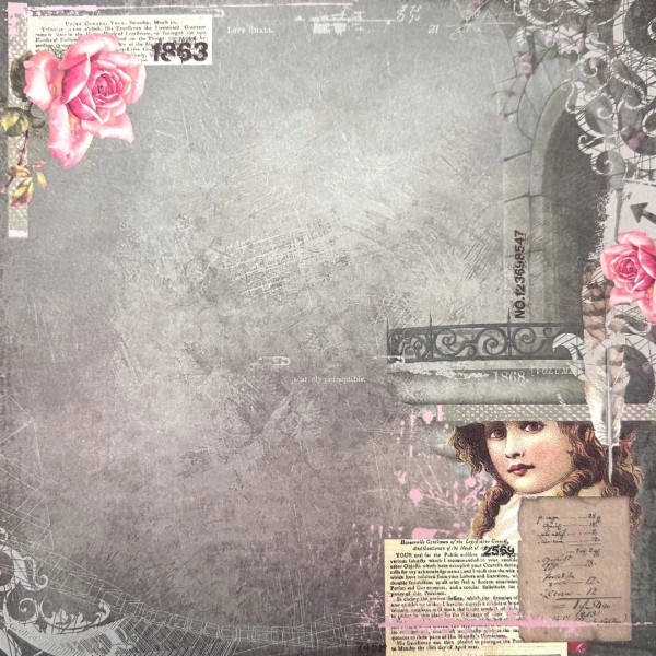 Designpapier "Fantasy" 3