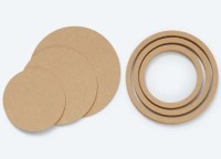 MDF Rahmenset Rund 3 Stck LB-MDF695 MDF Rahmenset Rund 3 Stck LB-MDF695